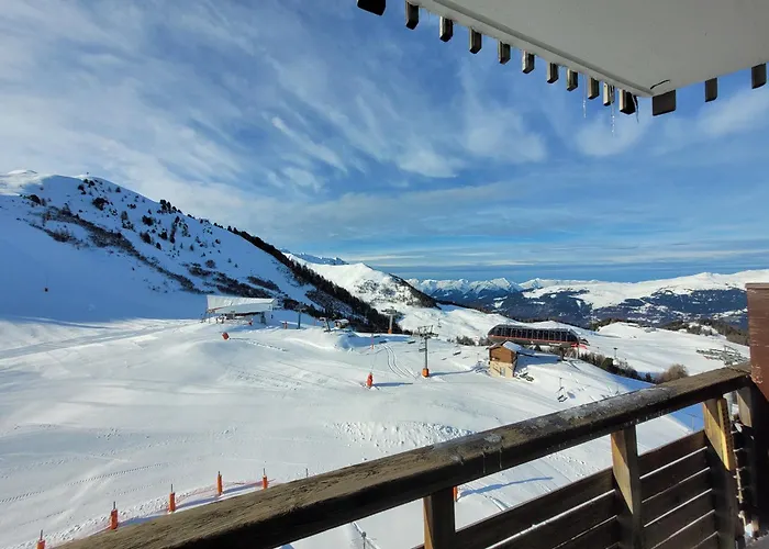 Superbe Etage Eleve Aux Pieds Vue Pistes - Fr-1-181-2858 * La Plagne